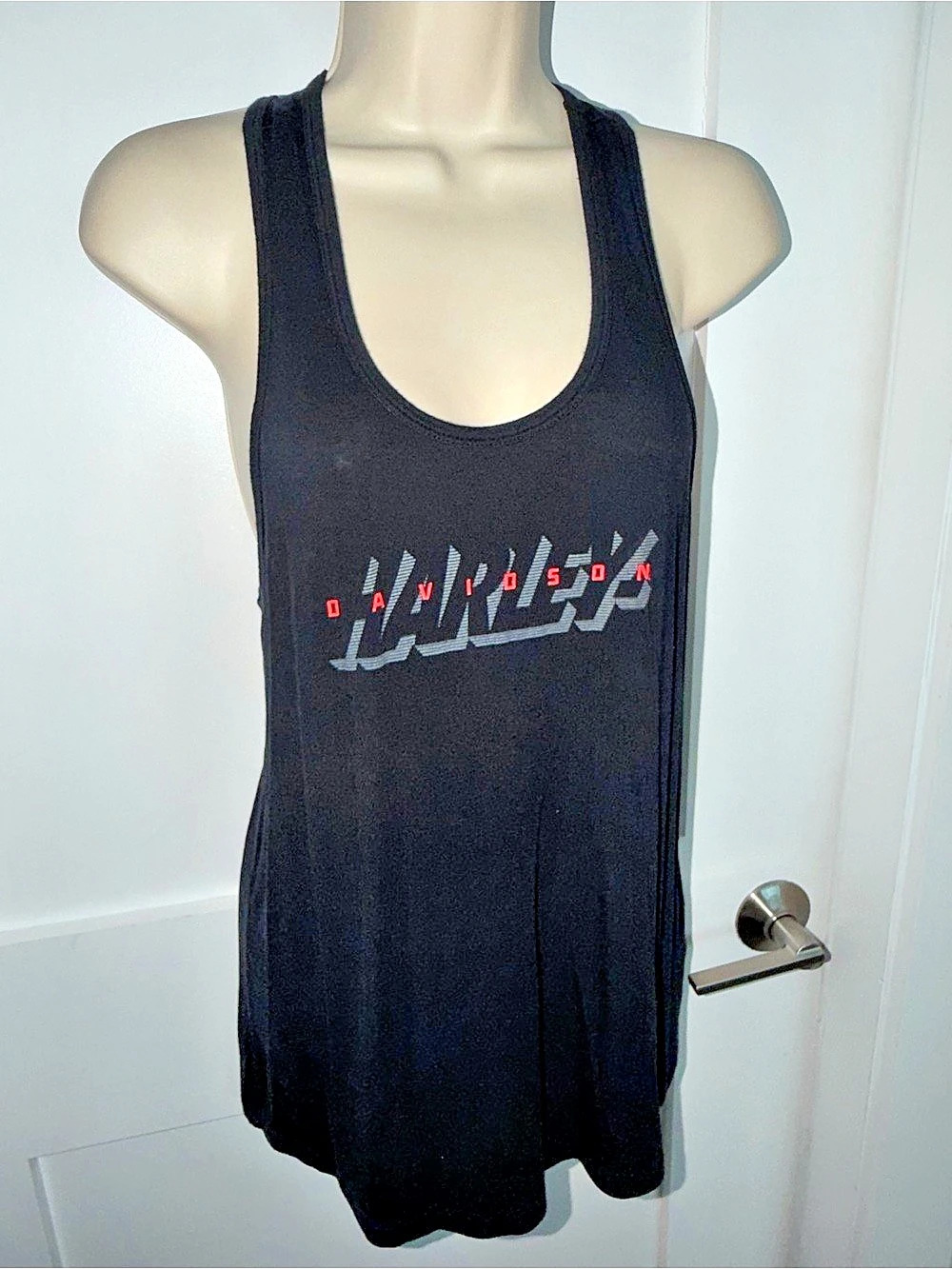 Harley-Davidson Women's Classic Bar & Shield Logo Full-Back Tank Top fits M
